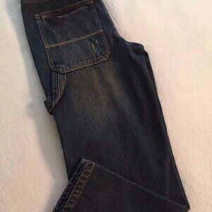 Cherokee Boys Jeans Size 10 Carpenter Fit Adjustable Waist School Casual NEW